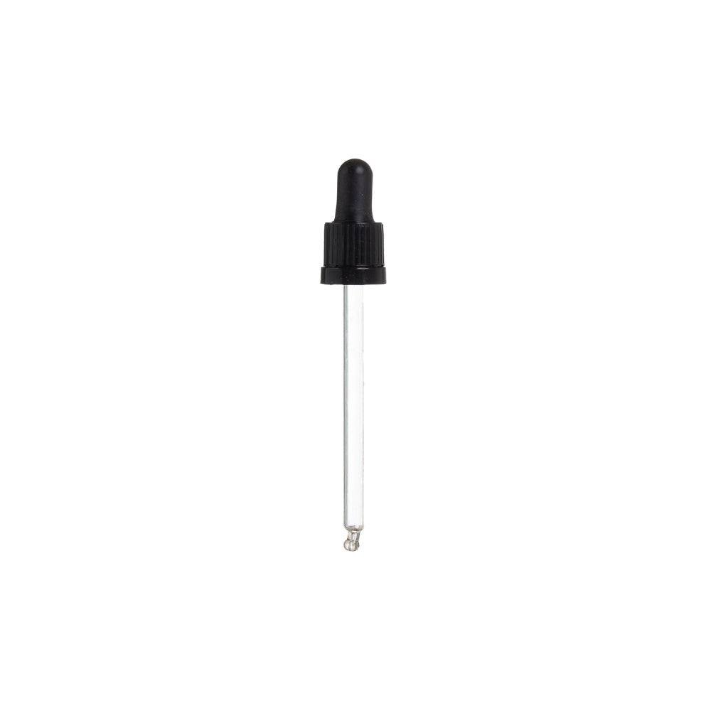 Squeeze pipette glass fits into100ml essential oil bottle