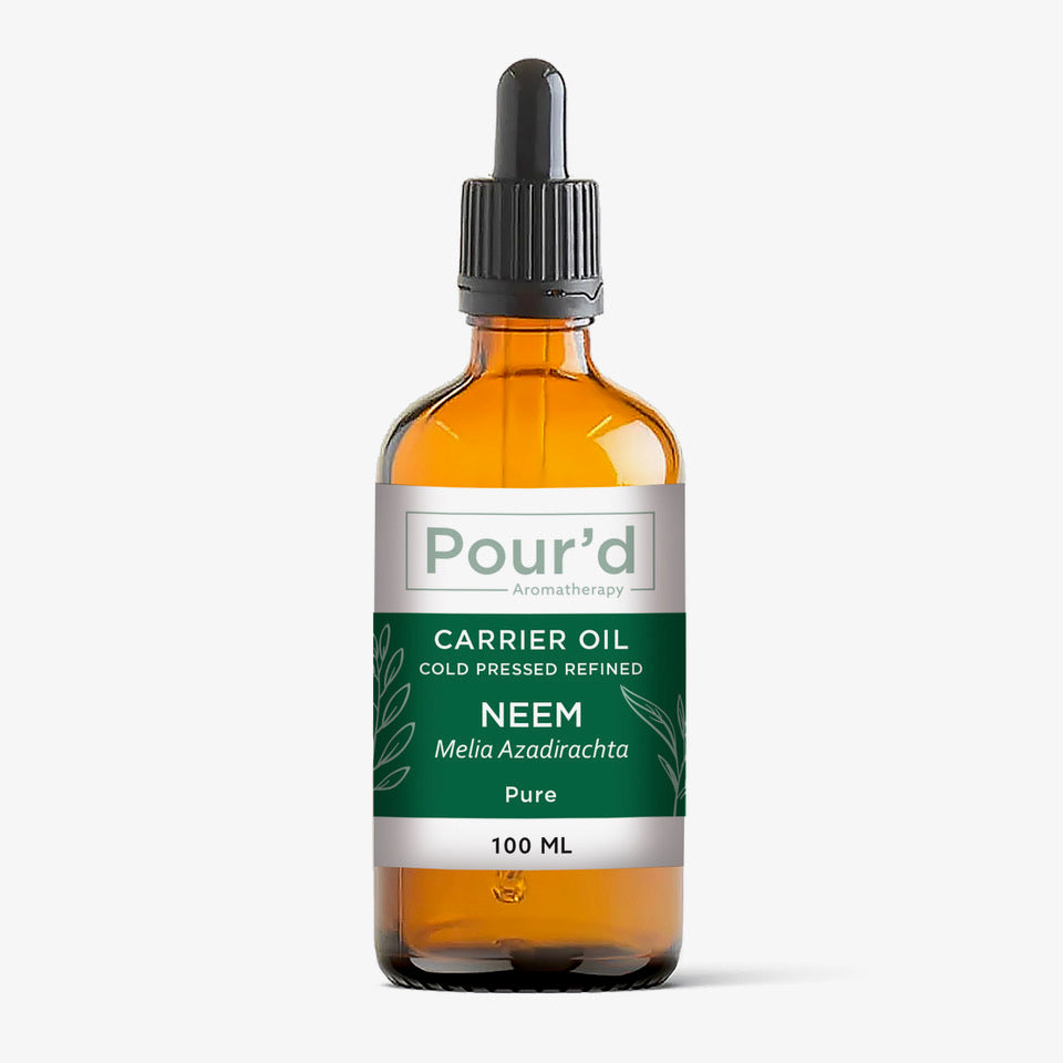Neem Carrier Oil Pure Cold Pressed Refined 100ml