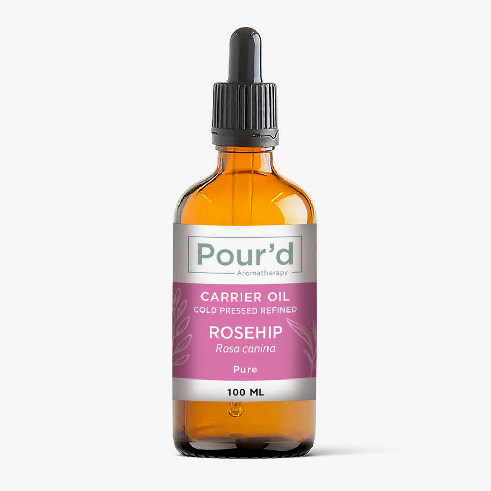 Rosehip Carrier Oil Pure Cold Pressed Refined 100ml