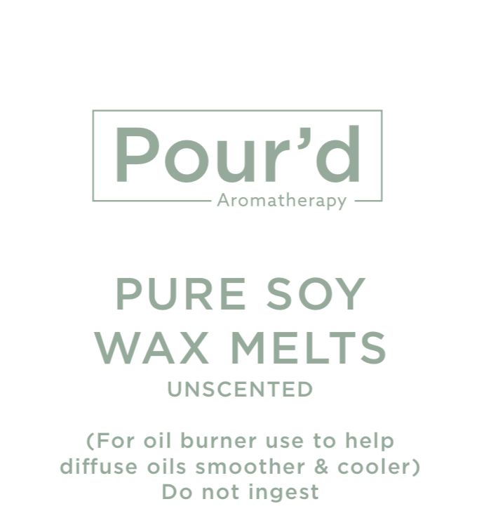 Pure soy wax melts unscented 6 blocks