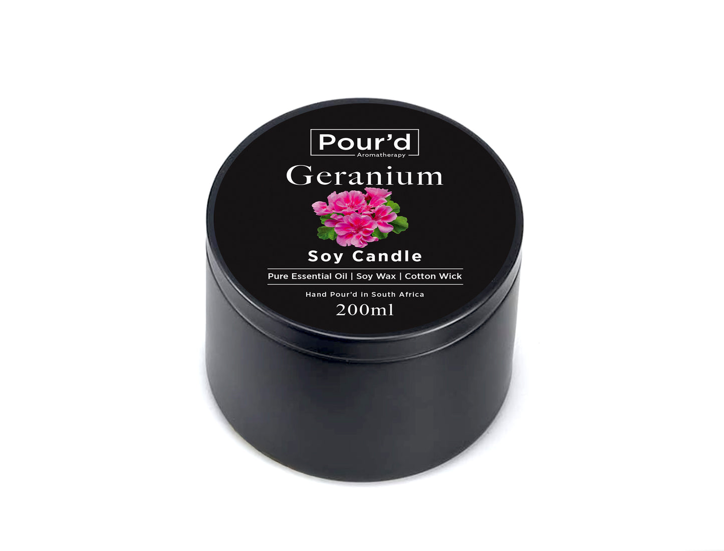 Geranium Soy Candle 200ml
