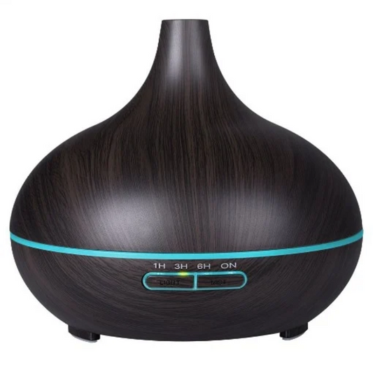 Aromatherapy Electric Diffuser & Humidifier Ultrasonic 300ml Green Leaf