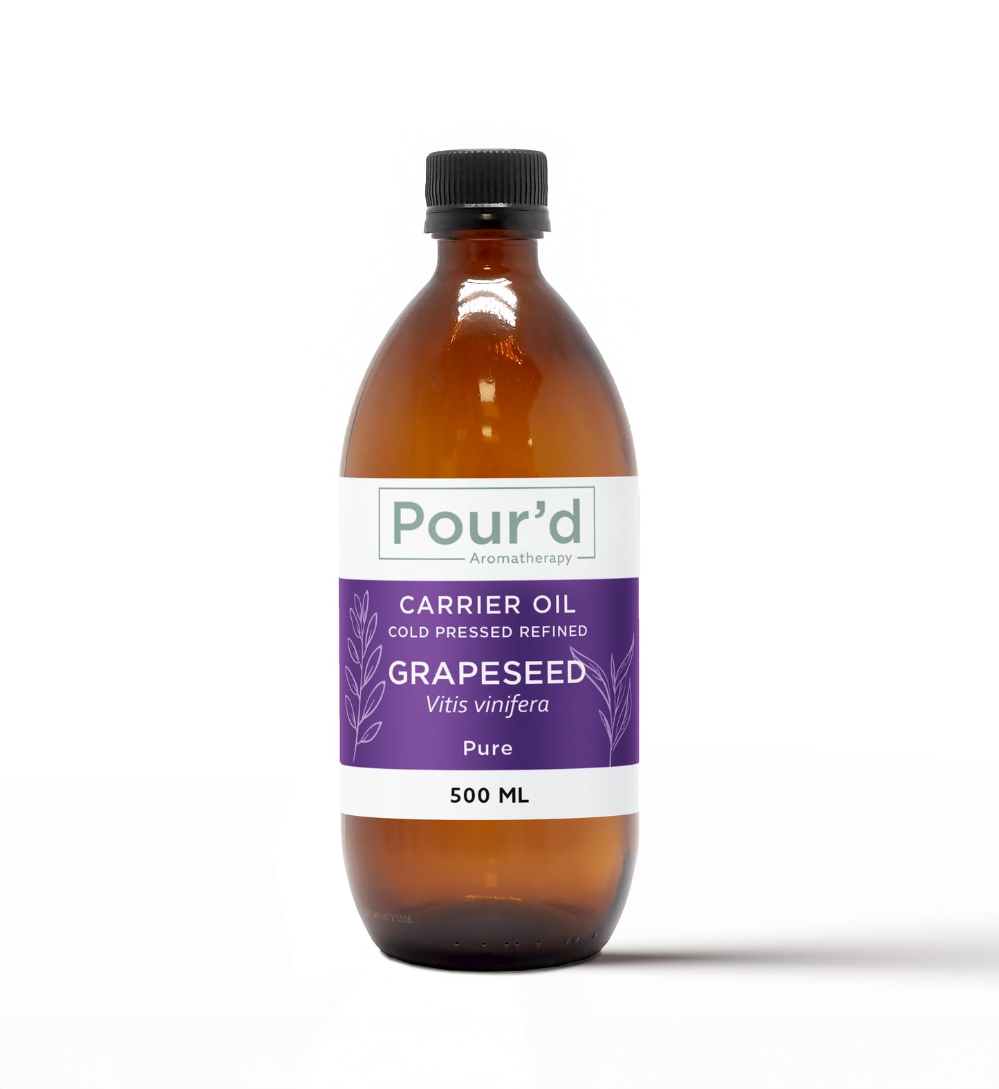Grape seed Carrier Oil Pure Cold Pressed Refined 100ml - 500ml