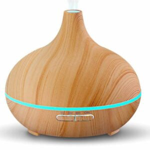 Aromatherapy electric diffuser and humidifier 300ml Green Leaf