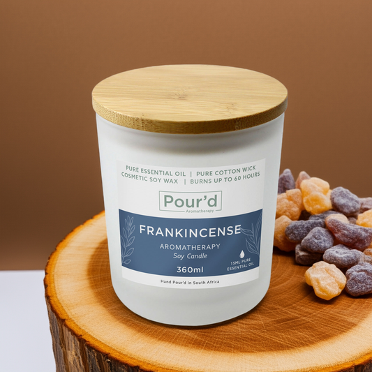 Frankincense Aromatherapy Soy Candle 360ml