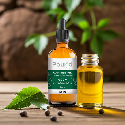 Neem Carrier Oil Pure Cold Pressed Refined 100ml