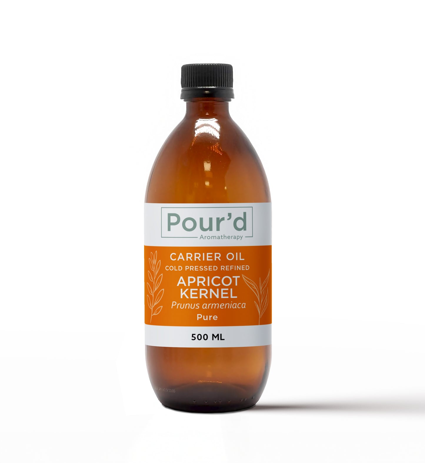 Apricot Kernel Pure Cold Pressed Refined 100ml - 500ml