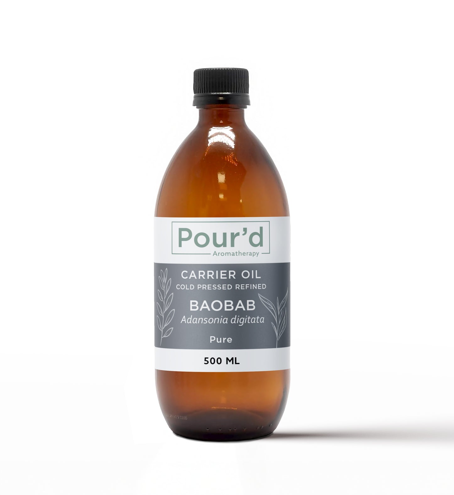 Baobab Carrier Oil Pure Cold Pressed Refined 100ml - 500ml