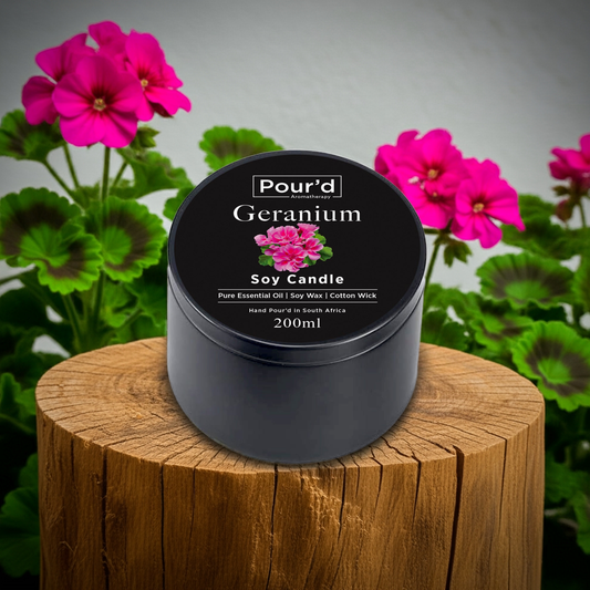 Geranium Soy Candle 200ml