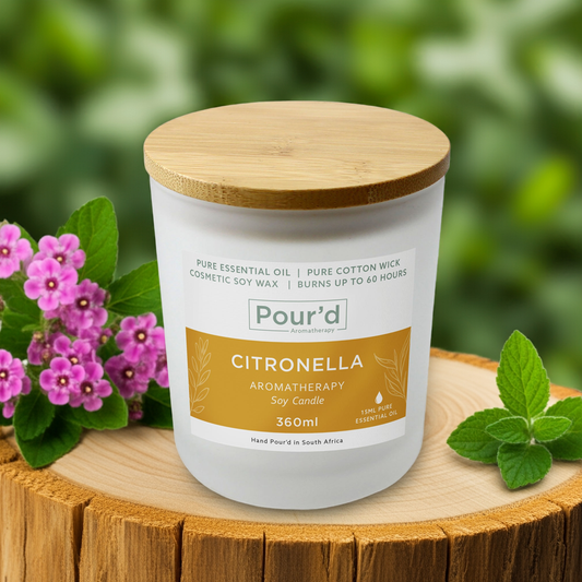 Citronella Aromatherapy Soy Candle 360ml