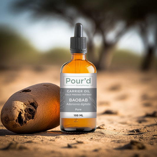 Baobab Carrier Oil Pure Cold Pressed Refined 100ml