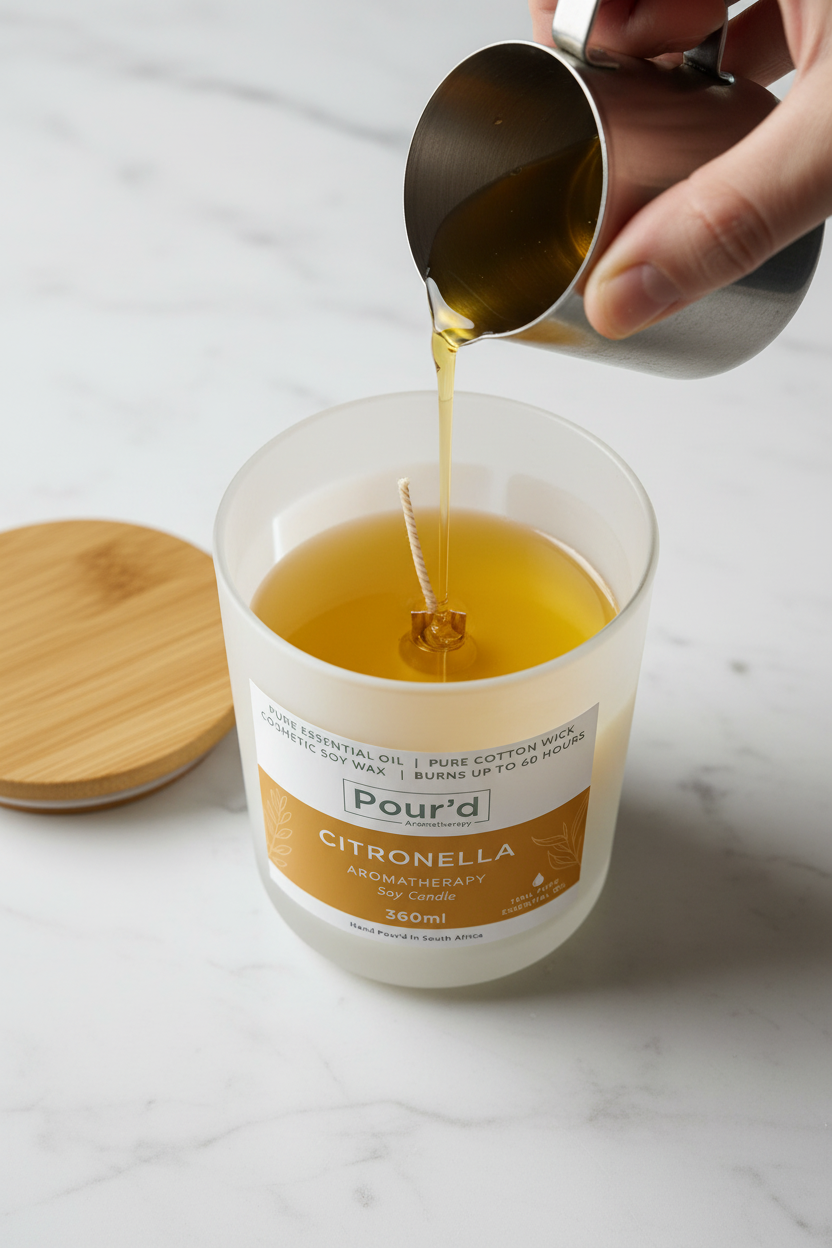Citronella Candle Pour