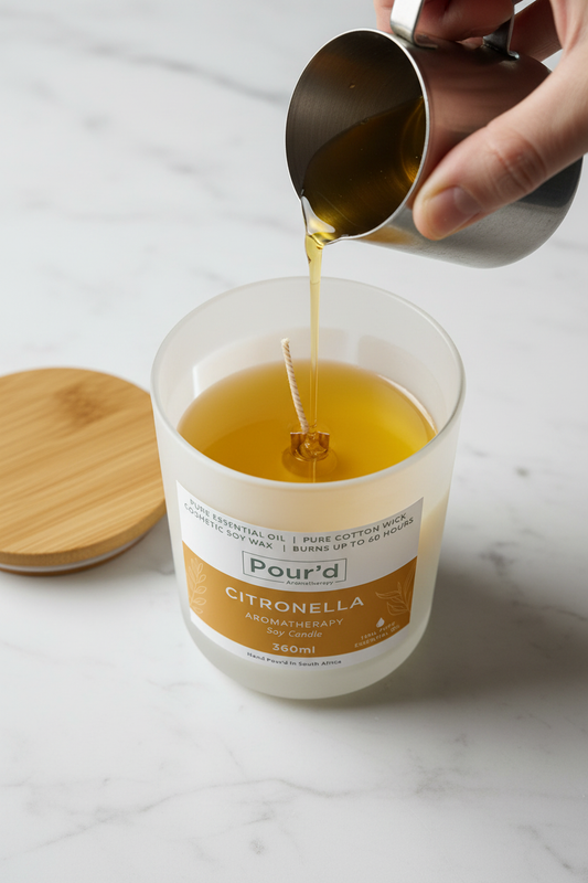 Citronella Candle Pour