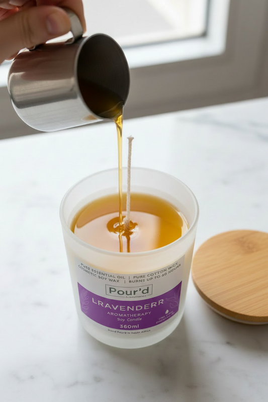 Lavender Candle Pour