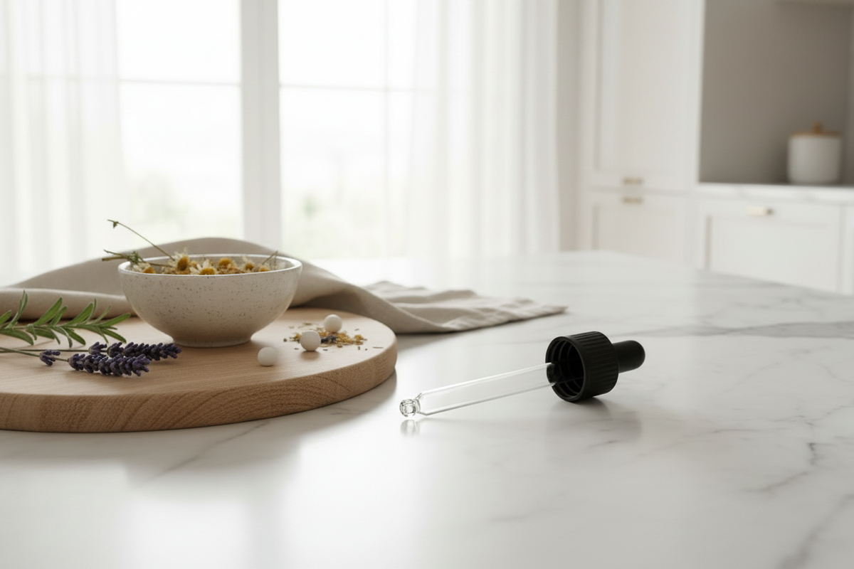 Pipette Close-Up Airy Kitchen