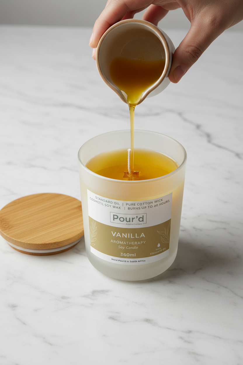 Vanilla Candle Pour